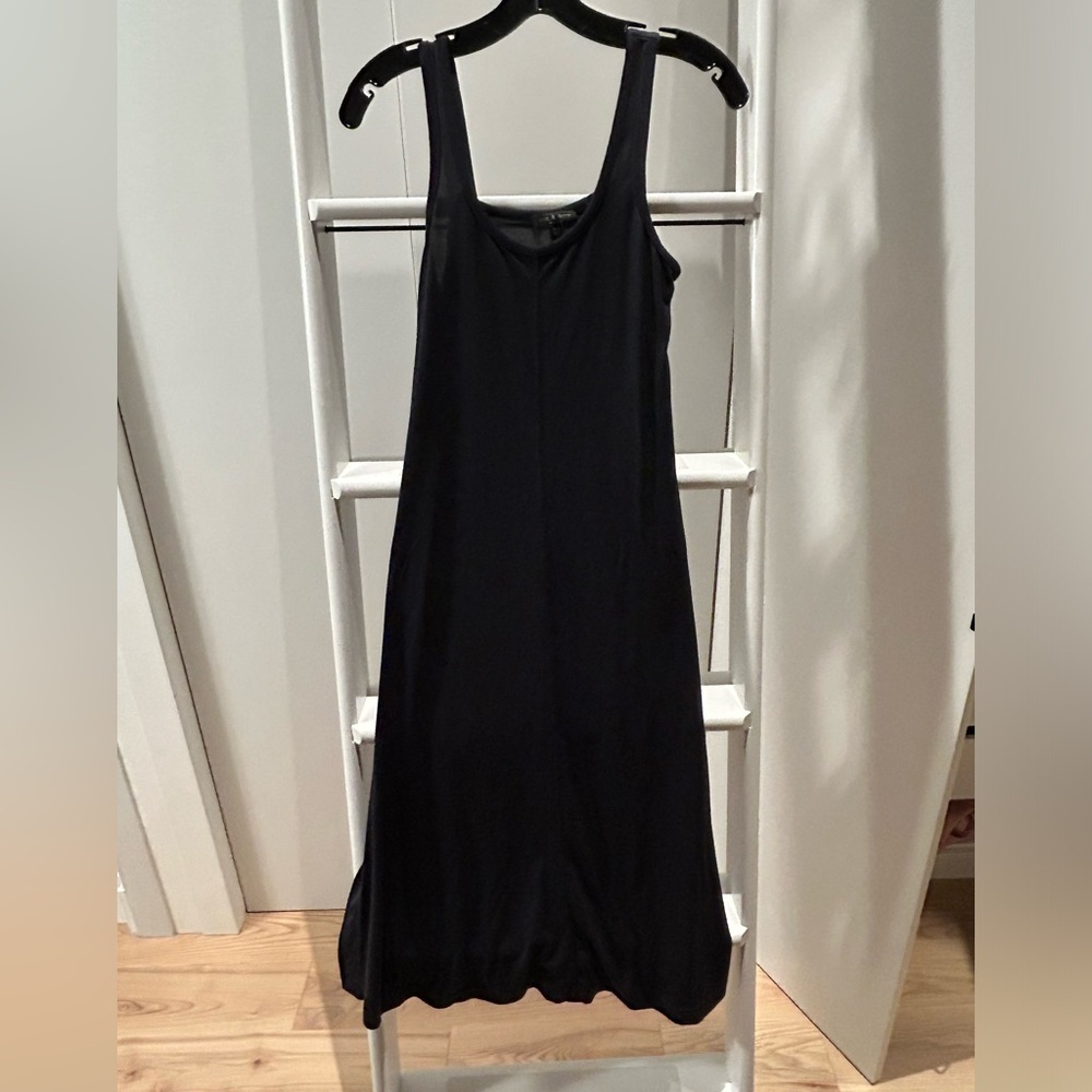 Rag and bone jersey maxi mid summer strap dress in black size XXS/XS 00/0
